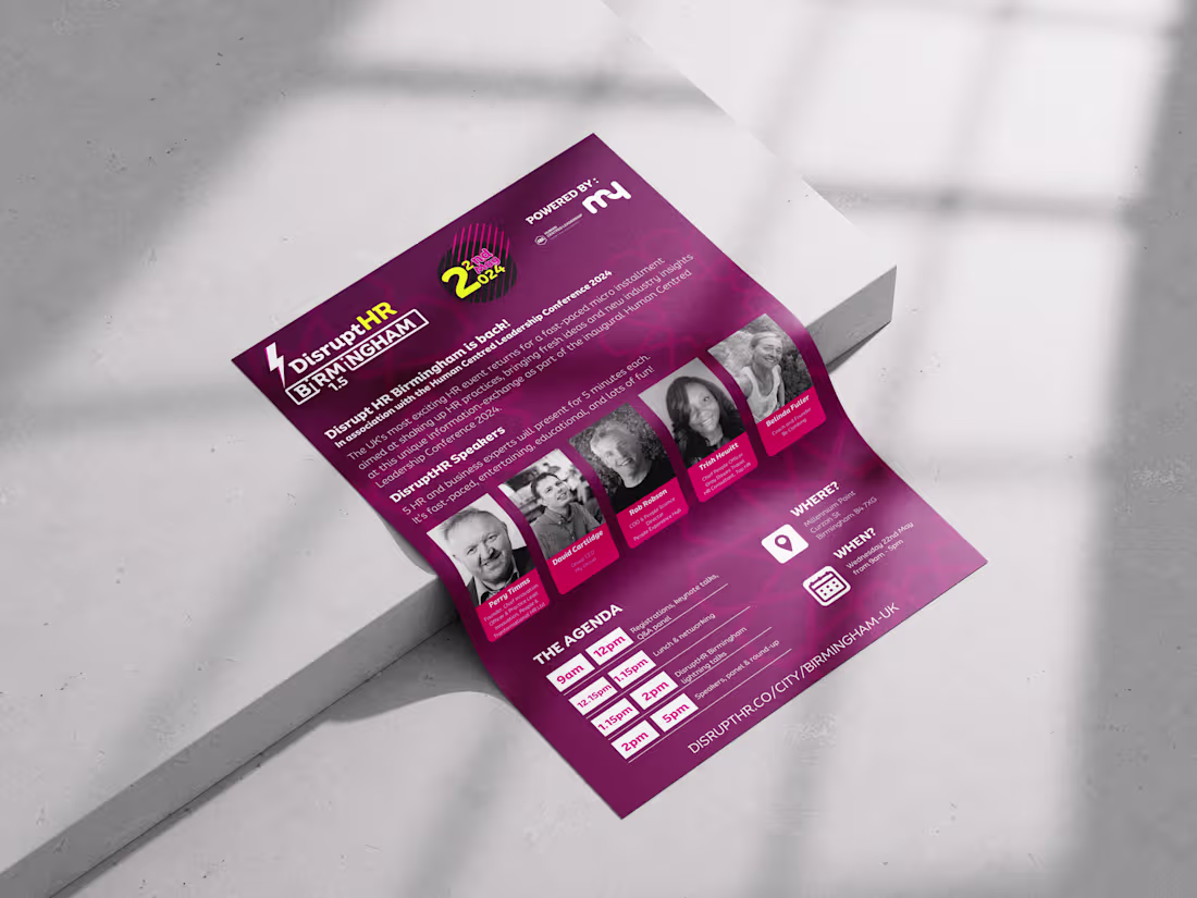 Cover image for brochure design