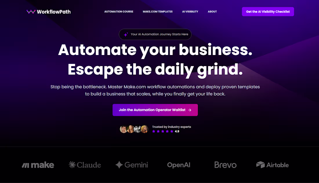 Cover image for Currently building out WorkflowPath (https://workflowpath.co...