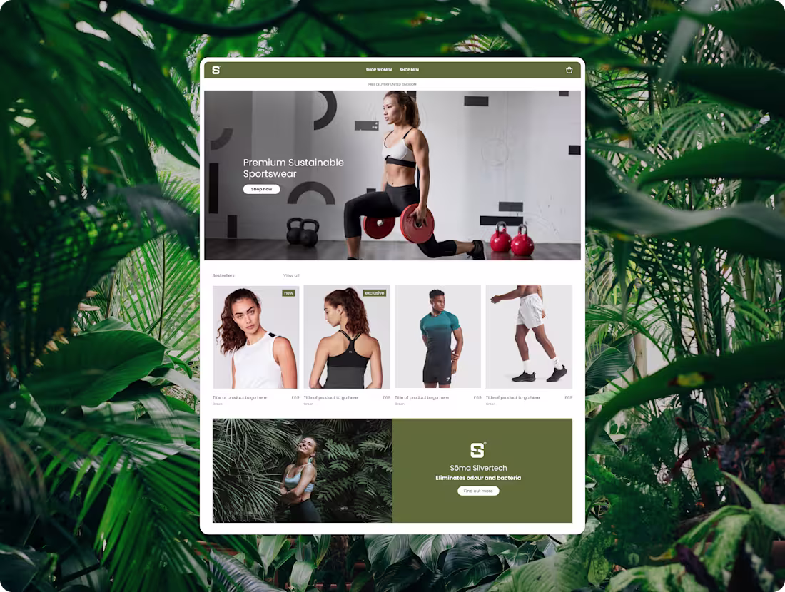 Cover image for Sōma Sportswear™ Shopify Website 