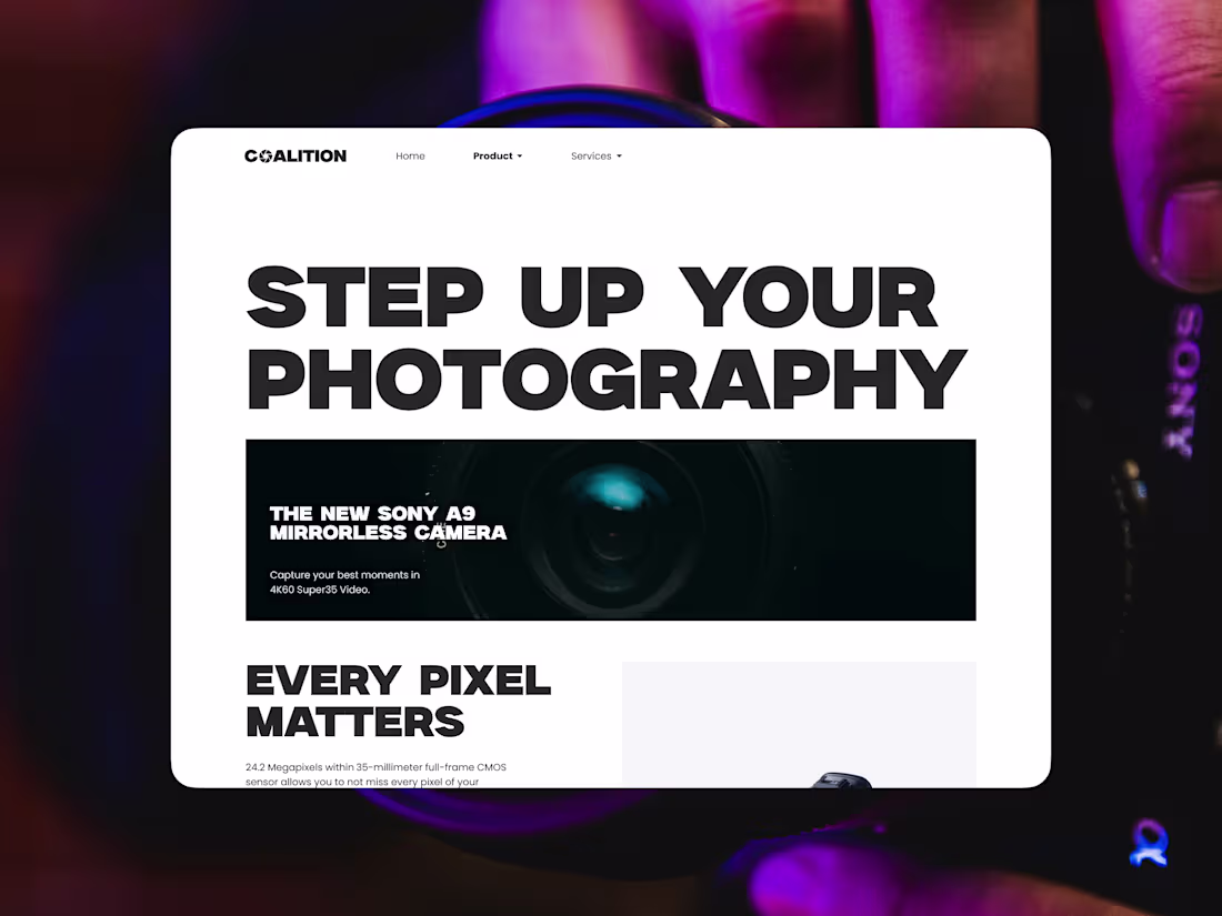Cover image for Coalition - Camera Commerce Shop