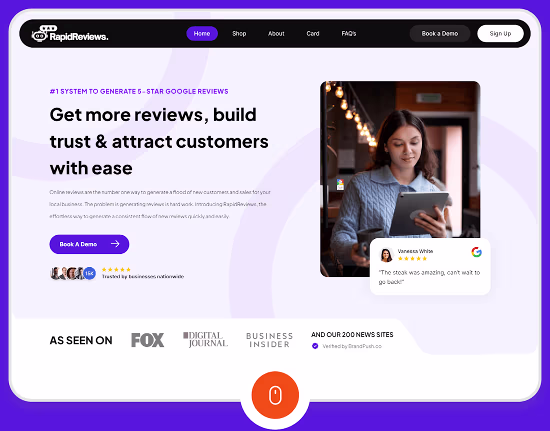 Cover image for Reputation Management Website