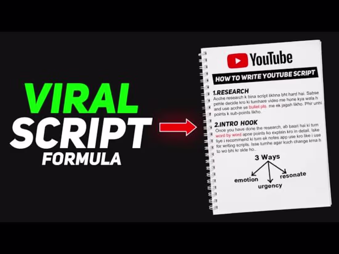Cover image for I will write viral scripts for youtube, instagram reels