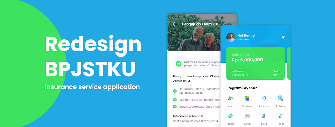 Cover image for BPJSTKU App Redesign for Improved User Experience