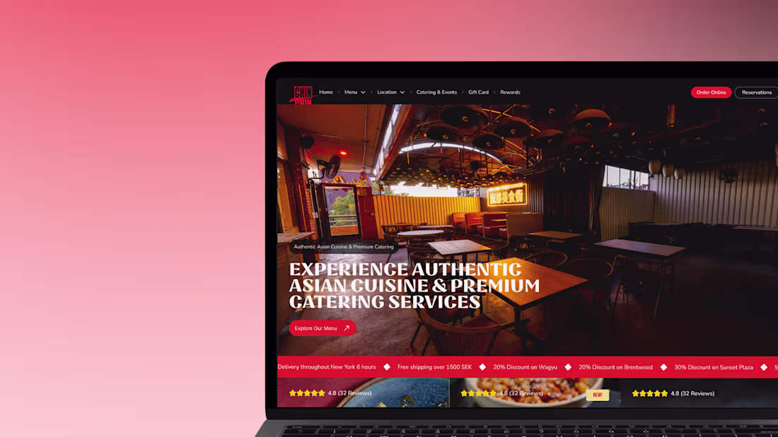 Cover image for Revamping Chin Chin’s Website for A Better User Experience