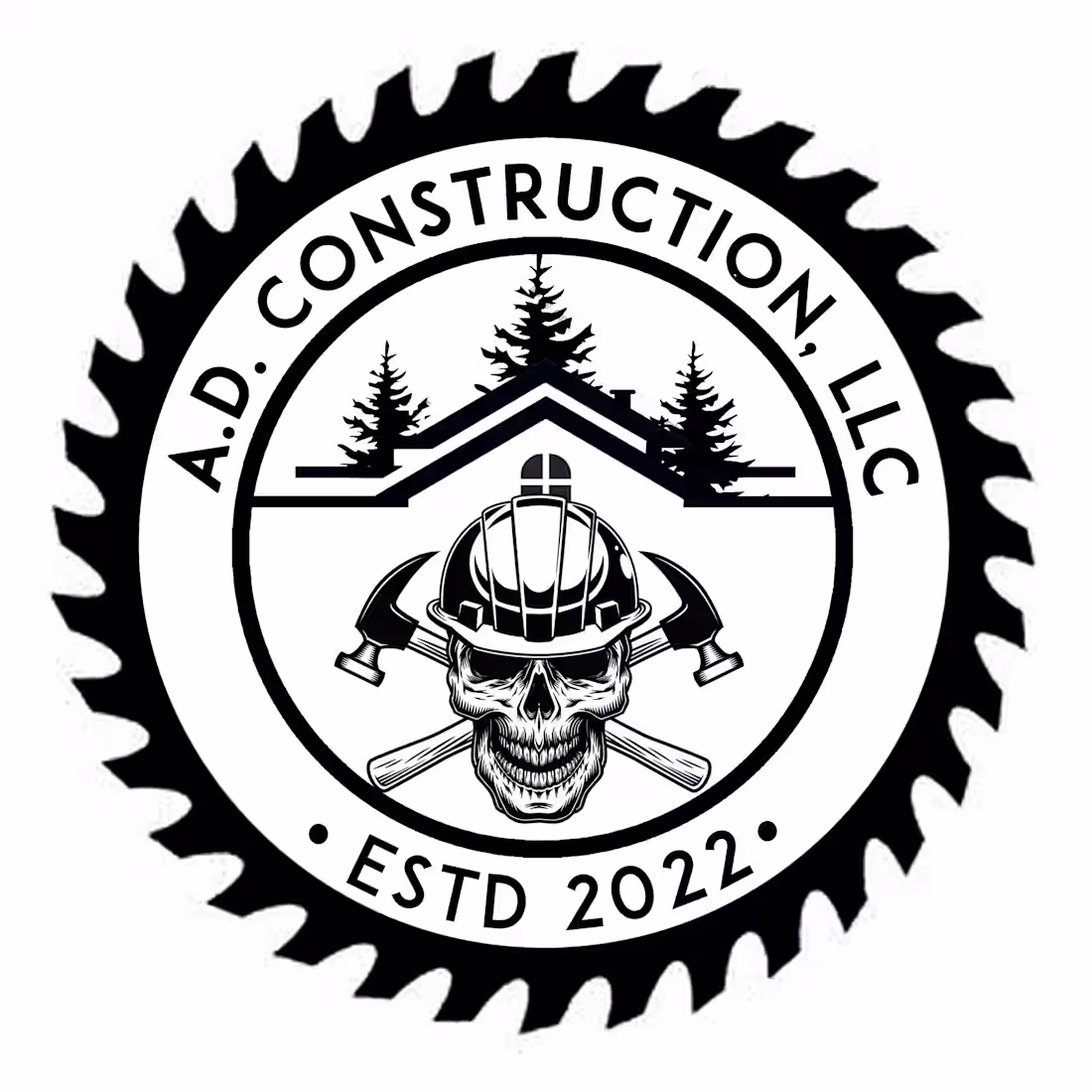 Cover image for Logo Design for A.D. CONSTRUCTION, LLC