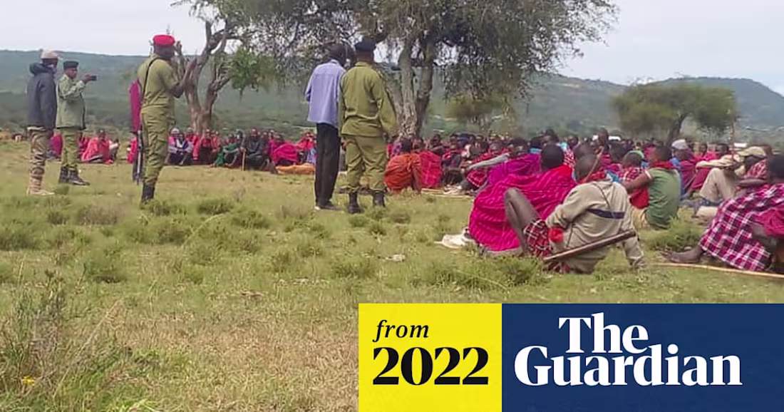 Cover image for Maasai leaders ​arrested in protests over​ ​Tanzanian game rese…