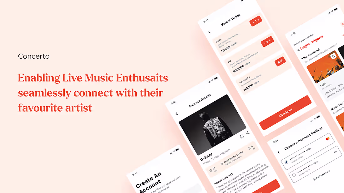Cover image for Seamlessly connect with your favourite artist with concerto.