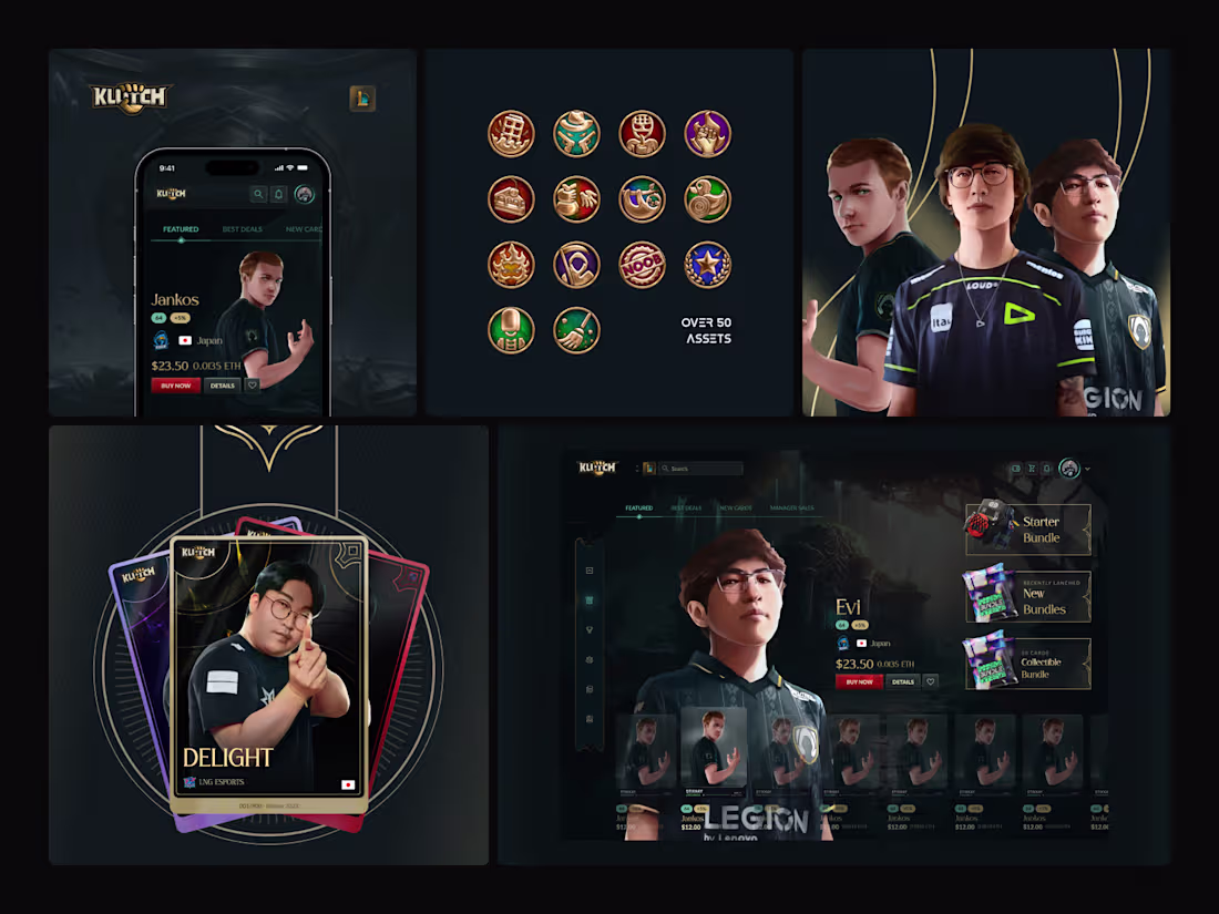 Cover image for GauG: themed Fantasy Sports platform design