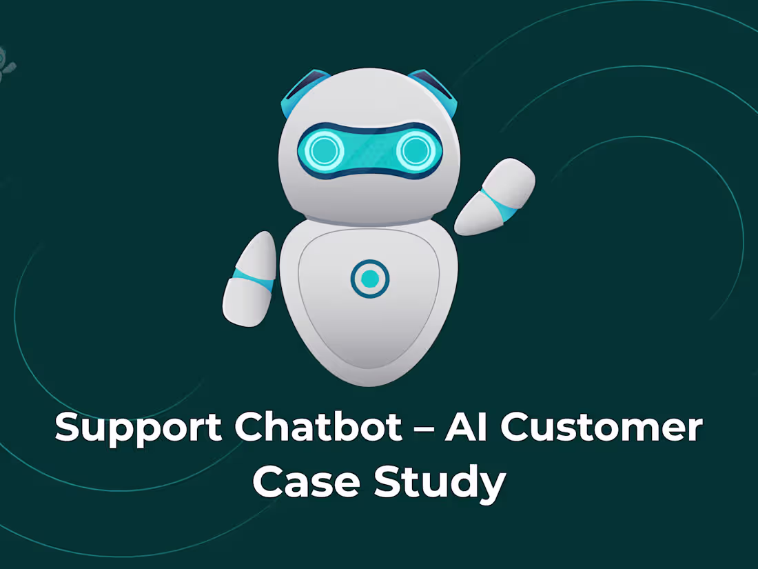 Cover image for We recently designed Support Chatbot, a multilingual AI cust...