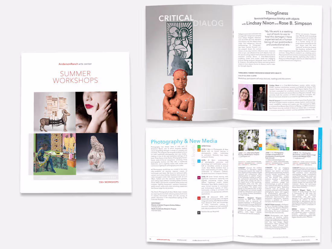 Cover image for Innovative Visual Design for Aspen Arts Organization