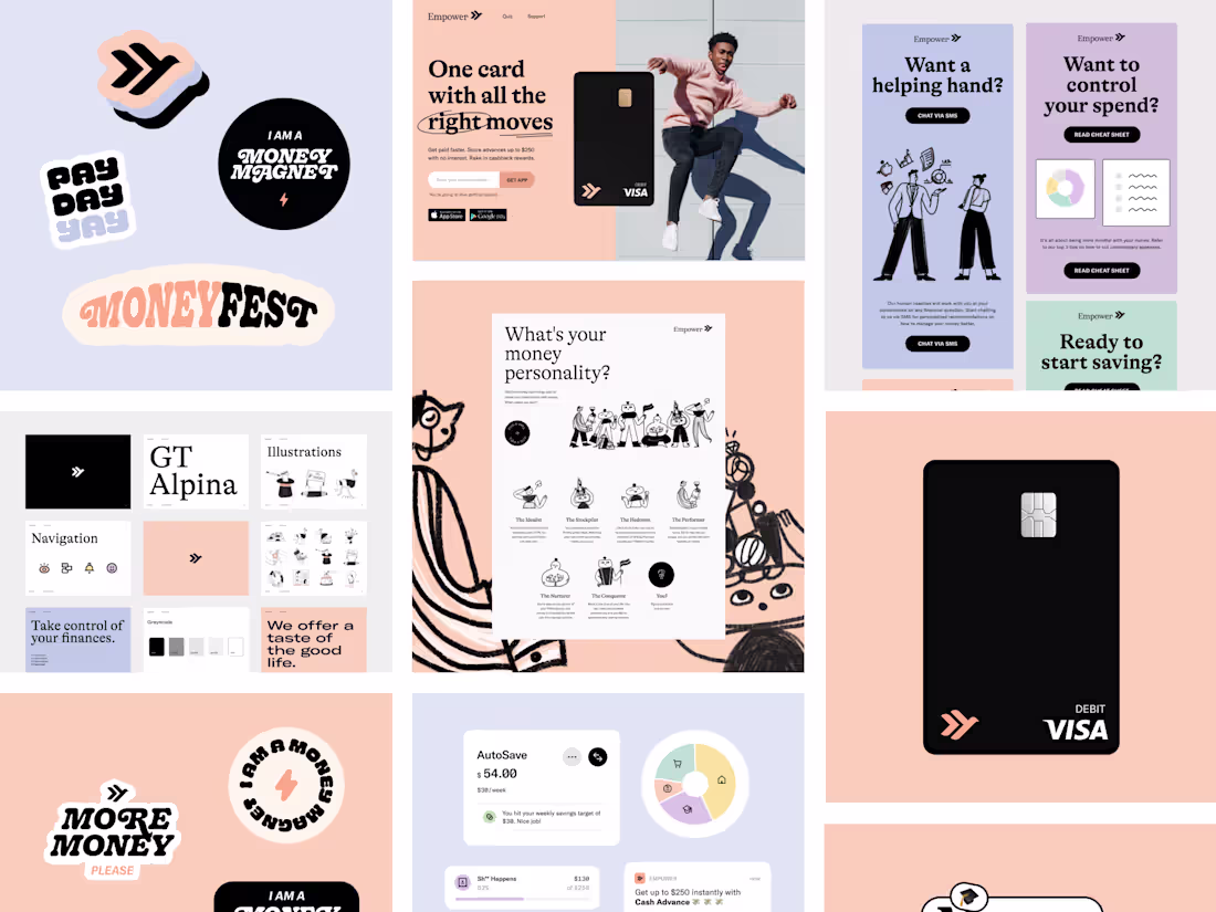 Cover image for Brand design for a global fintech app