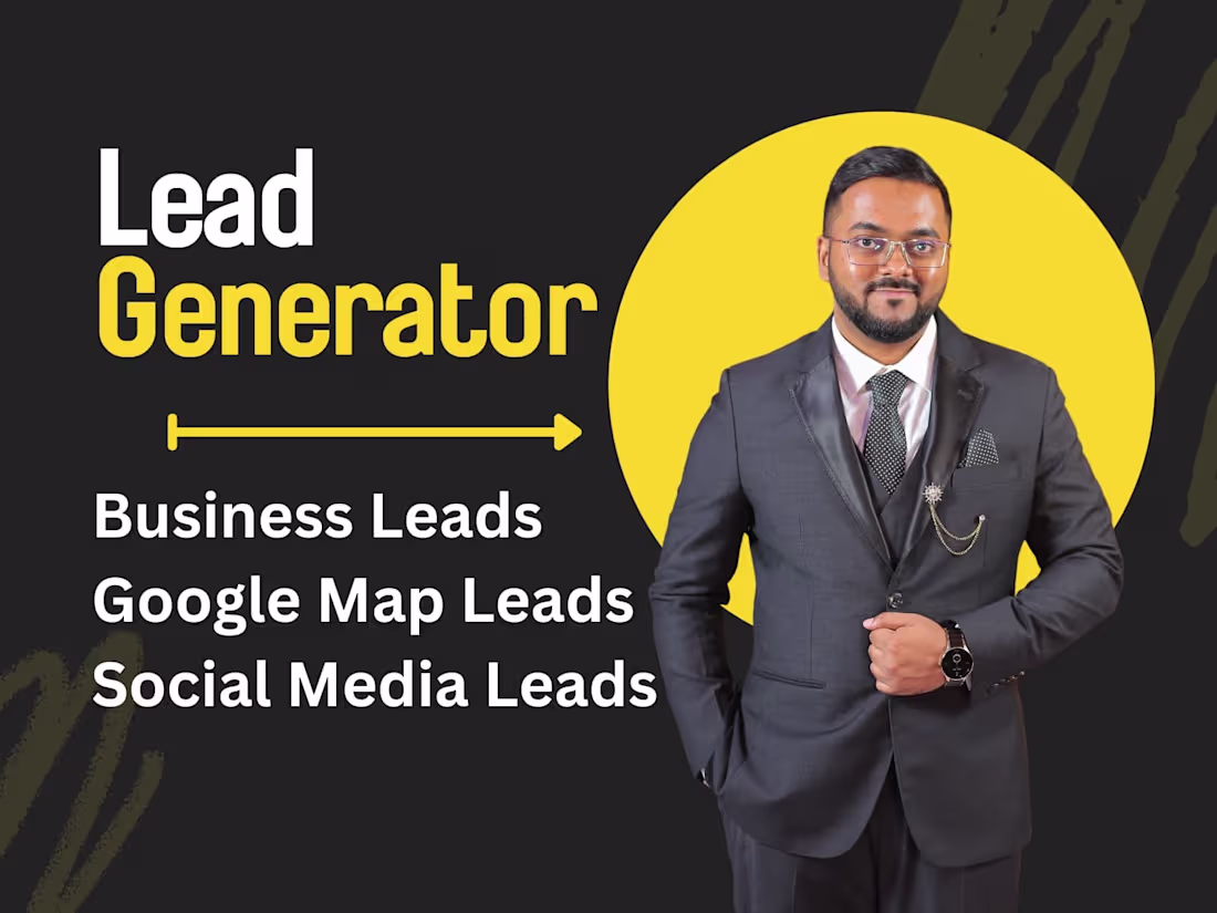 Cover image for Your Lead generator For Your Business Success & Growth!