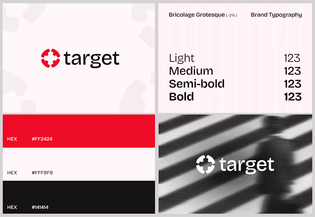 Cover image for Brand Identity for Target