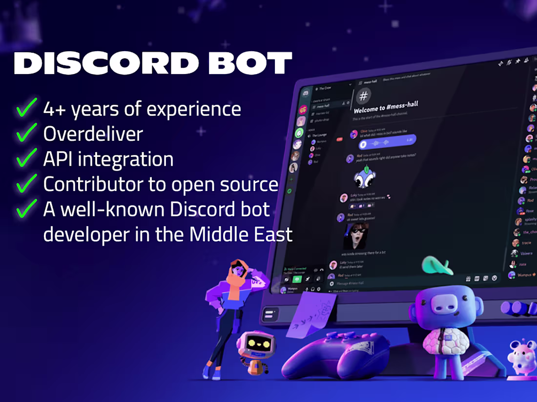 Cover image for 🚀 Discord Bots Collection: A Suite of Automations and Fun!
