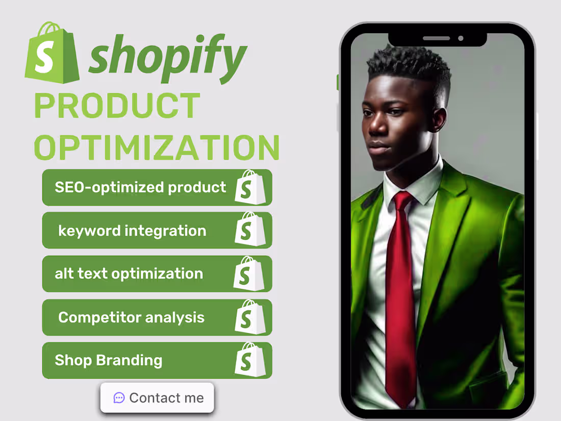 Cover image for Shopify Product Optimization for High Sale SEO Title Description