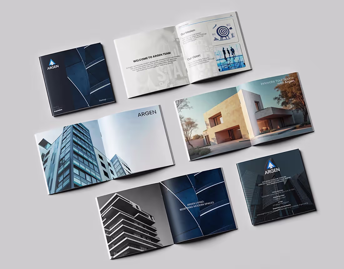Cover image for Argen Corporate Brochure | Real Estate | Company
