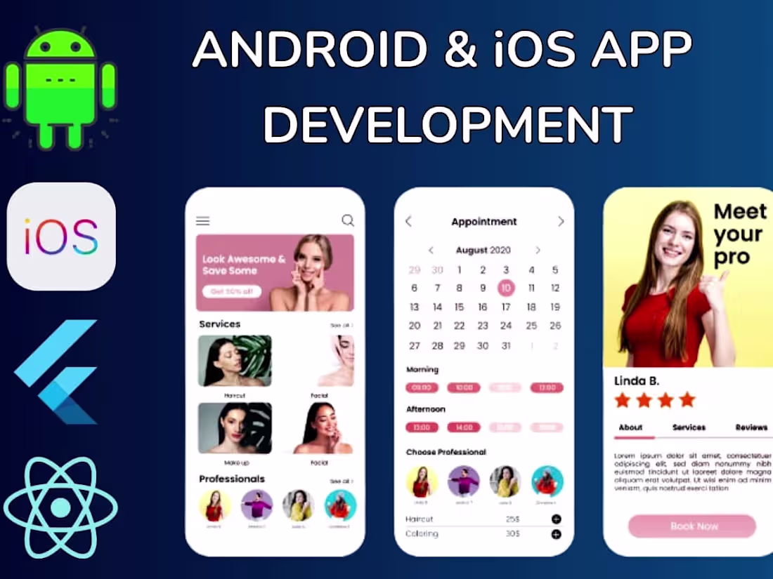 Cover image for Mobile Application & Full Stack Development