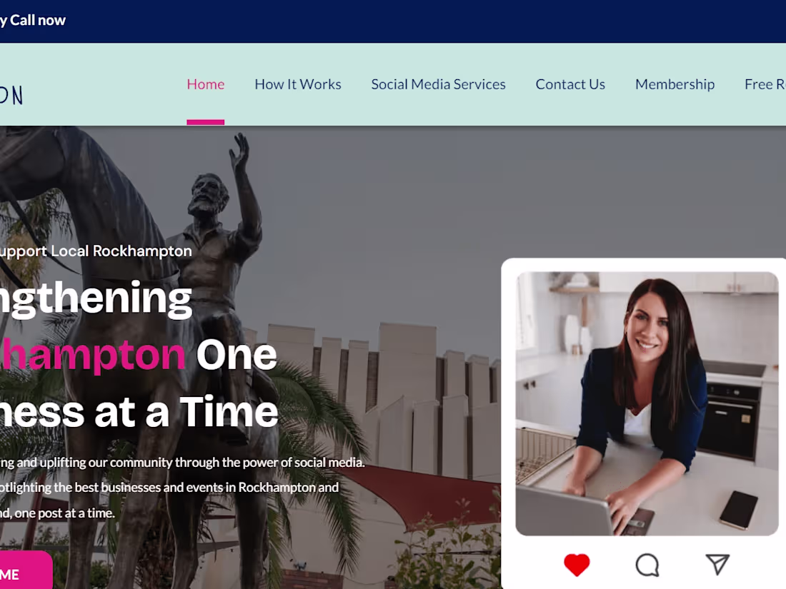 Cover image for Support Local Rockhampton