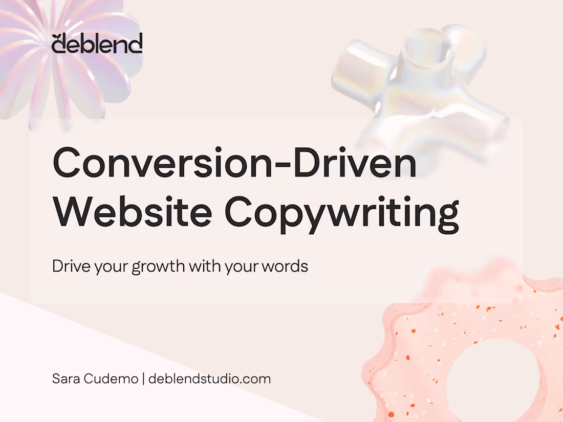 Cover image for Conversion-Driven Website Copywriting