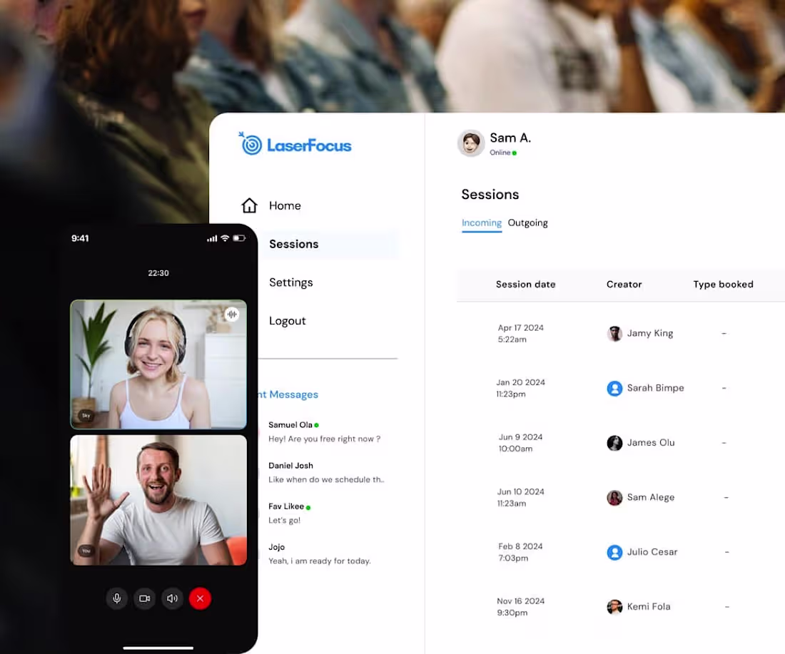 Cover image for Laserfocus