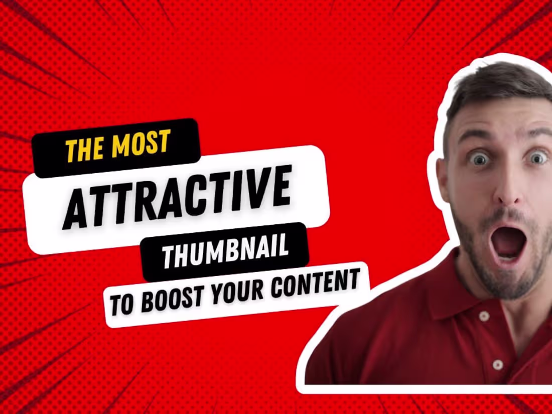 Cover image for I will design amazing youtube thumbnail