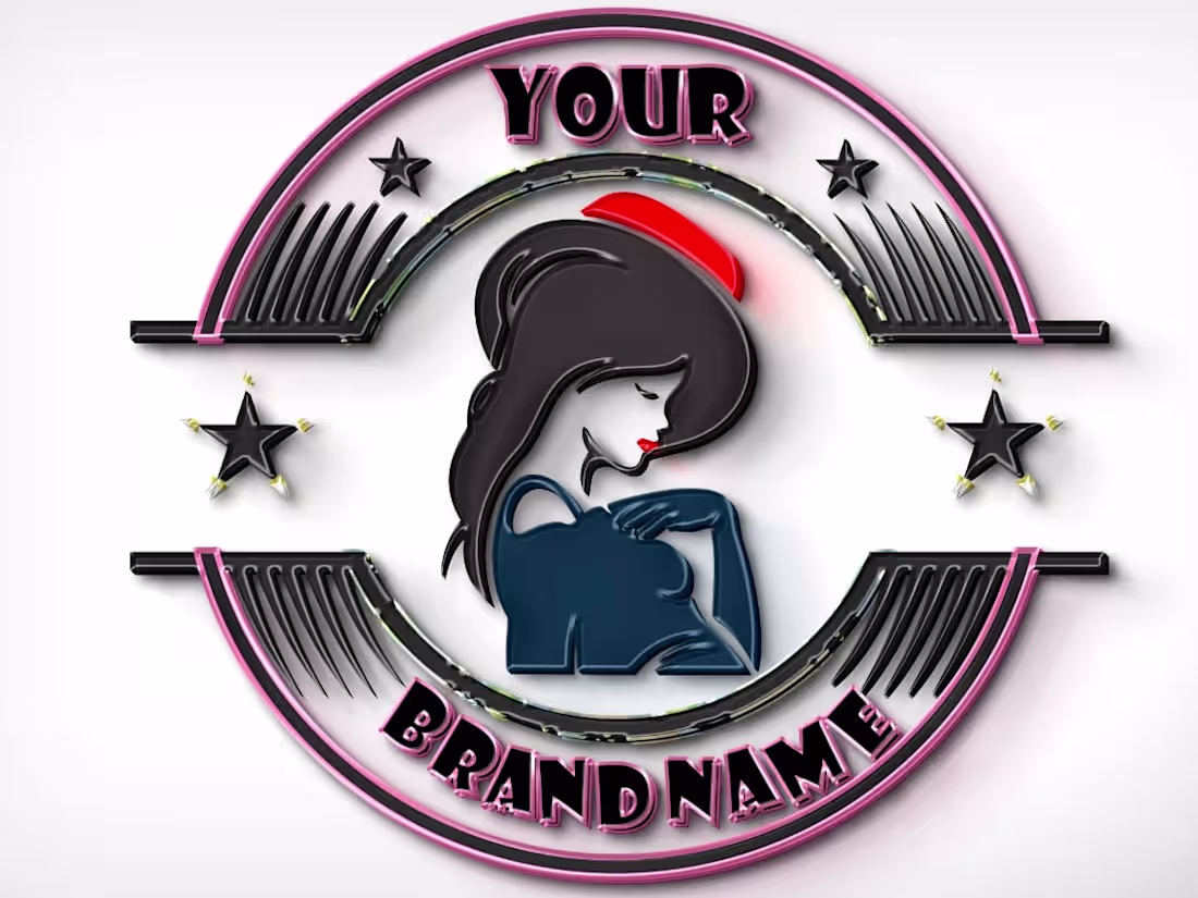 Cover image for Logo Design for, Men,Women, Kid Clothing shop, Online store