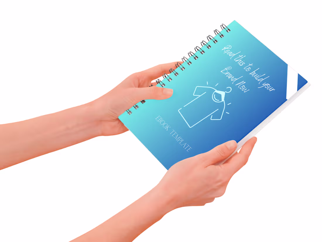 Cover image for Ebook/Workbook Template – 8 Pages Editable in Canva