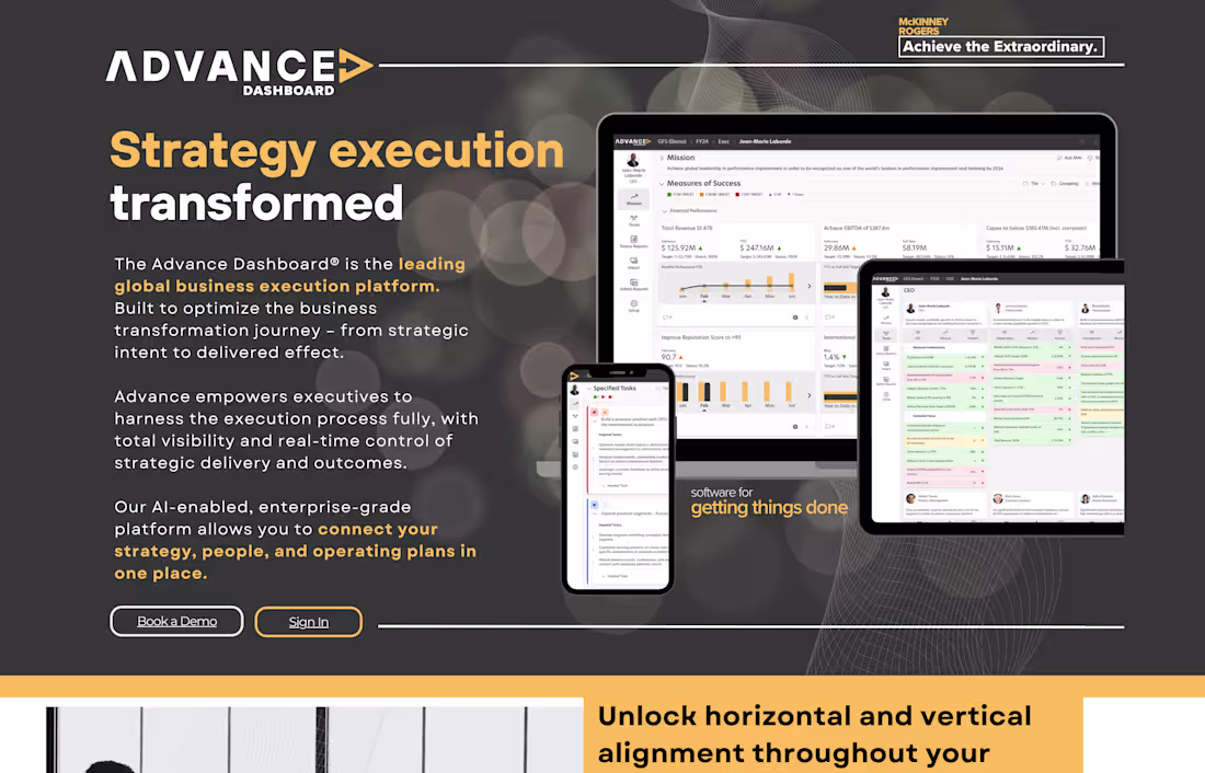 Cover image for Strategic Planning SaaS Platform
