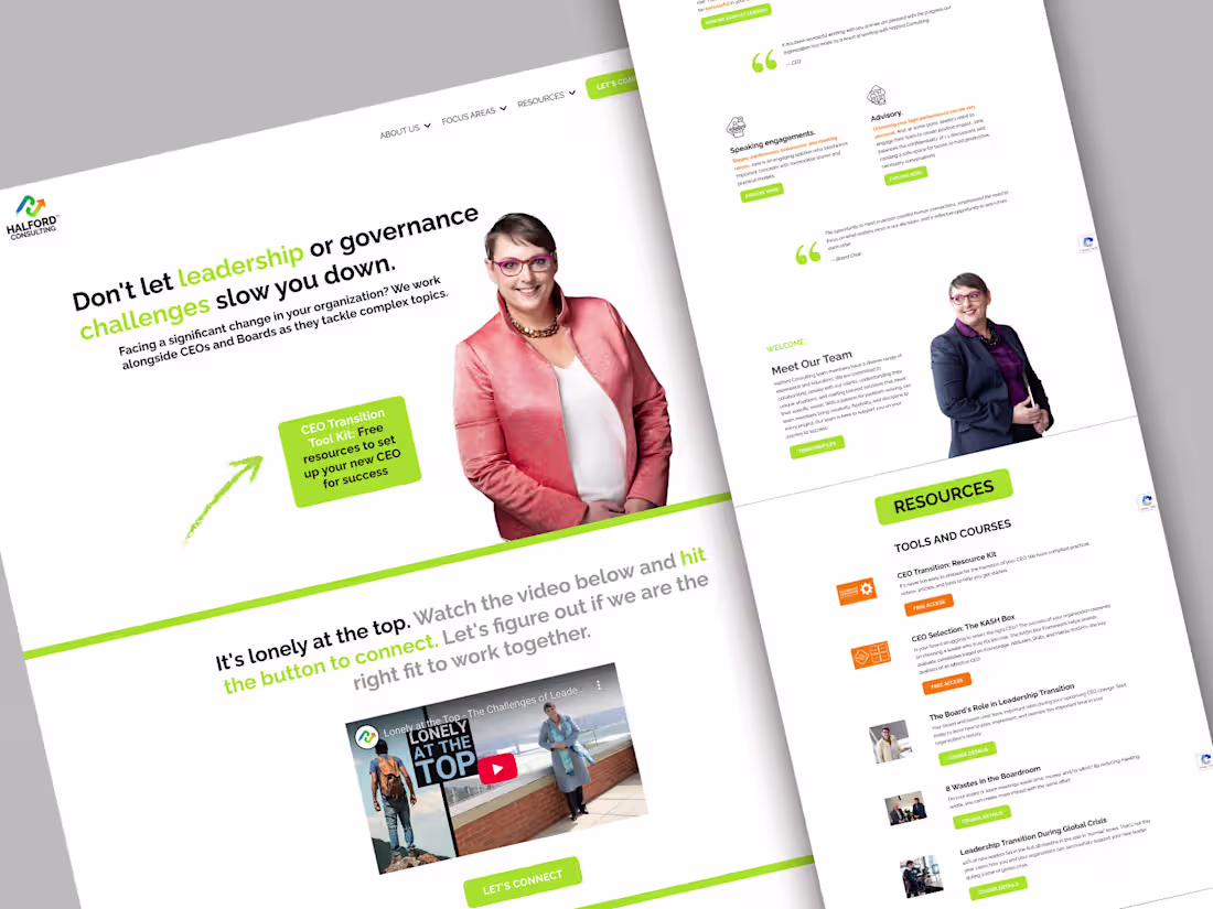 Cover image for Major Website Redesign and development on Kajabi platform