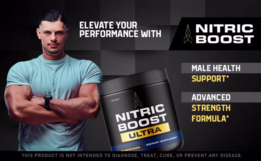 Cover image for “Nitric Boost Ultra” — Ignite Your Inner Genius Potential!