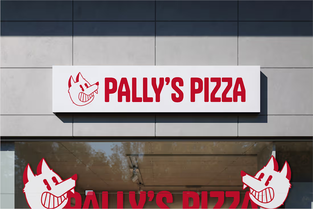 Cover image for Pally's Pizza - Restaurant Branding Design : Behance