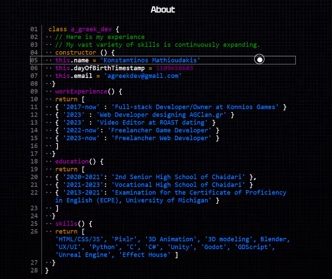 Cover image for AGreekDev