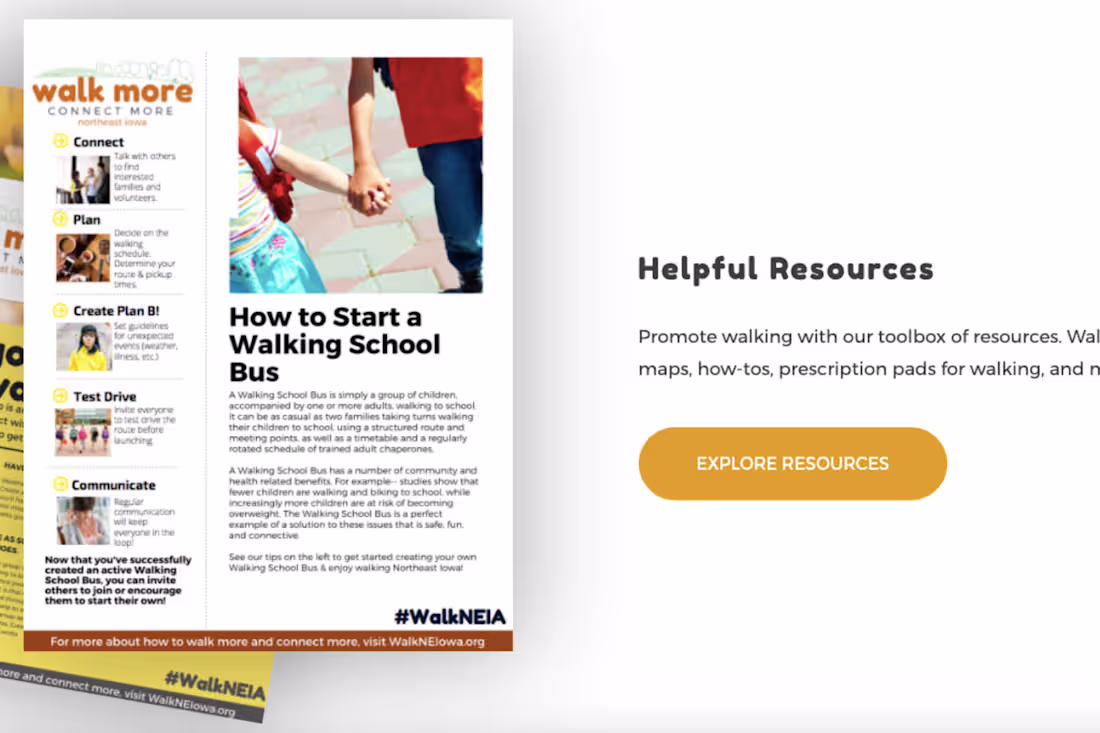 Cover image for Walk Northeast Iowa