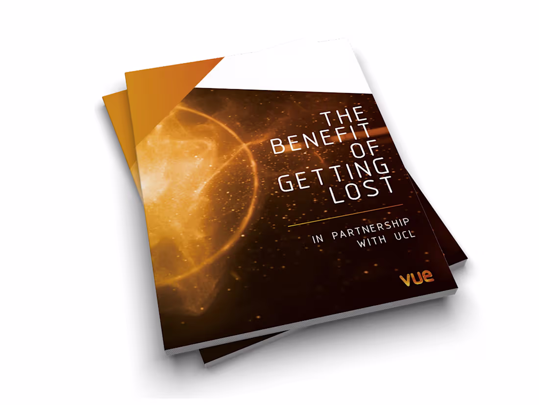 Cover image for Report design for VUE looking