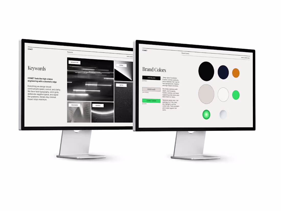 Cover image for Comet Brand Identity