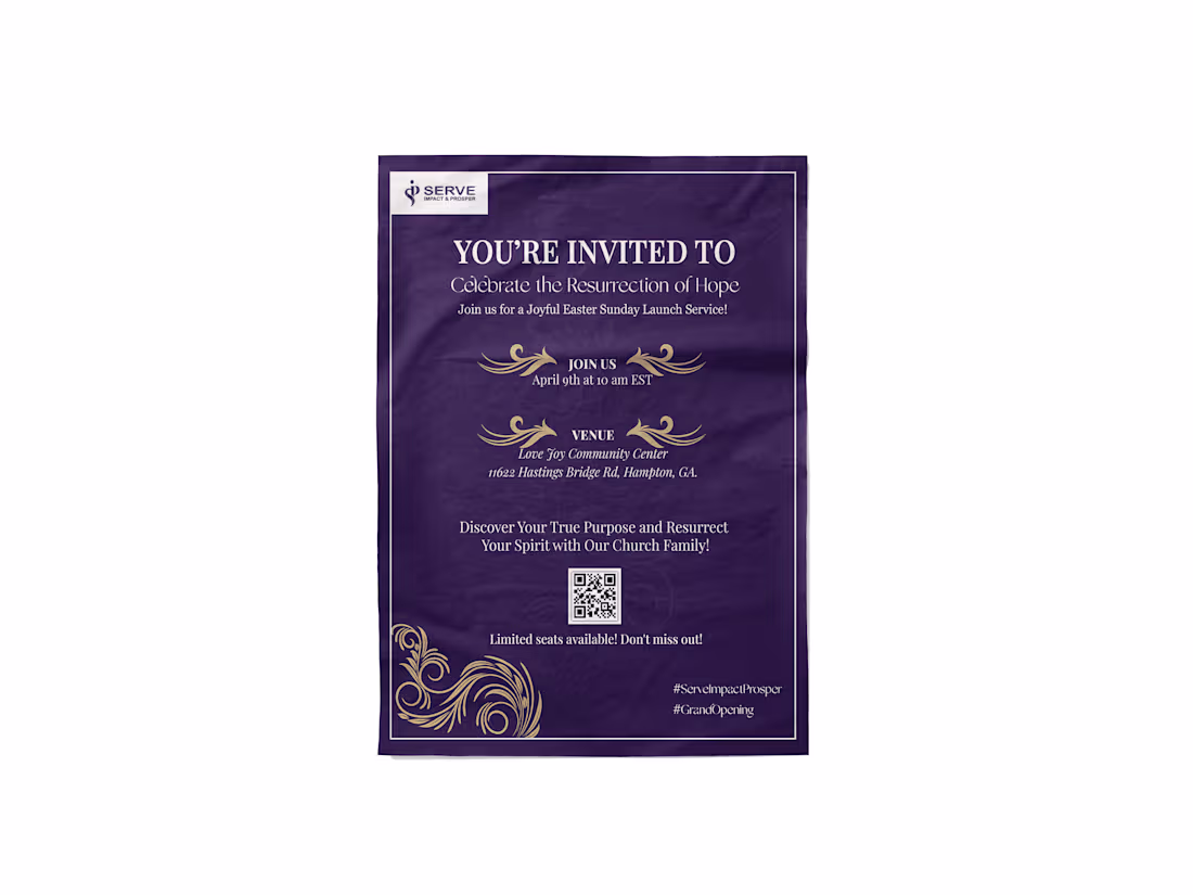 Cover image for Invitation card for a grand opening
