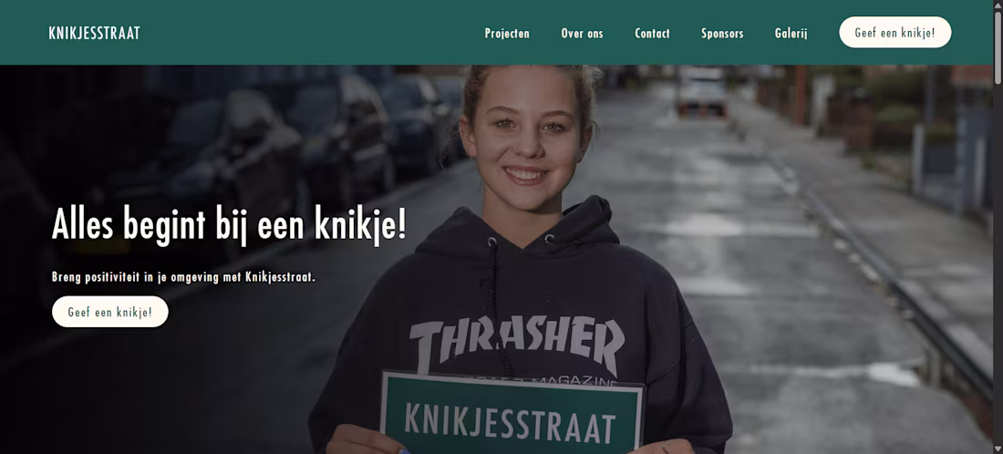 Cover image for Knikjesstraat