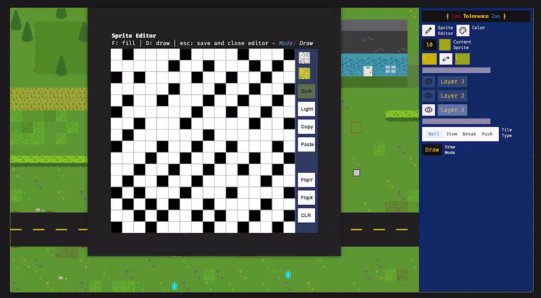 Cover image for HTML5 App Low Tolerance Zoo