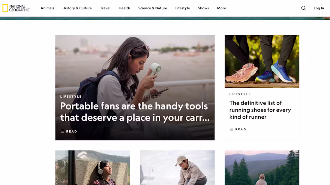 Cover image for Content Strategist For National Geographic 