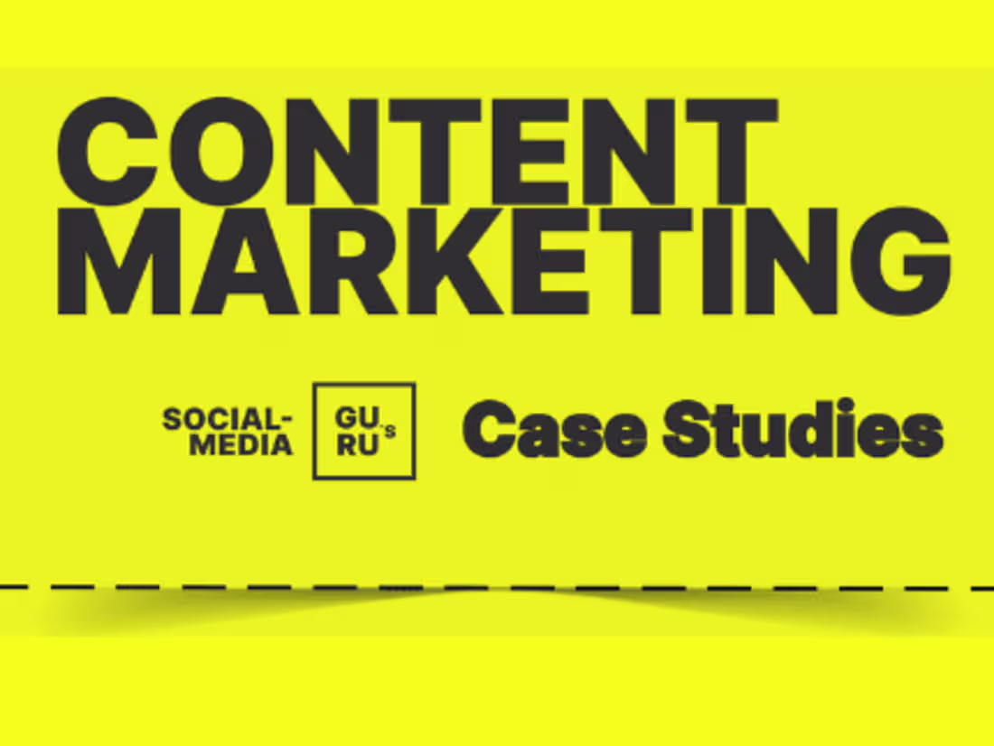 Cover image for Social Media Gurus - Content Cases