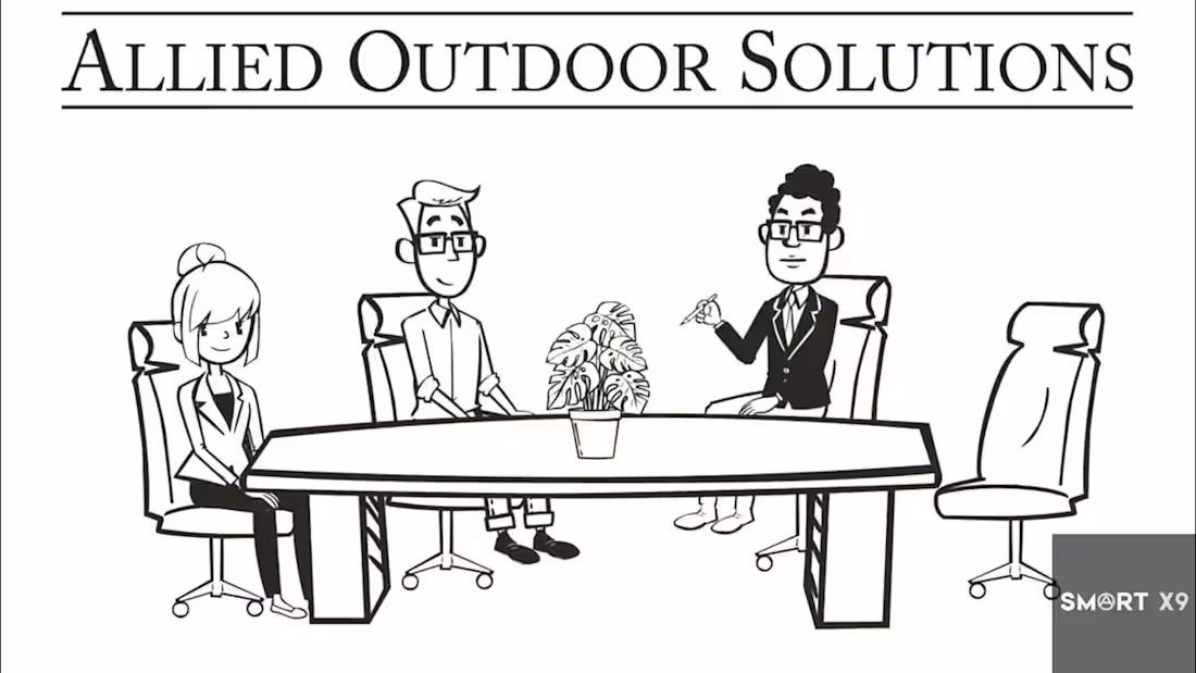 Cover image for Allied Outdoor Solutions: Unveiling the Vision through Whiteboa…