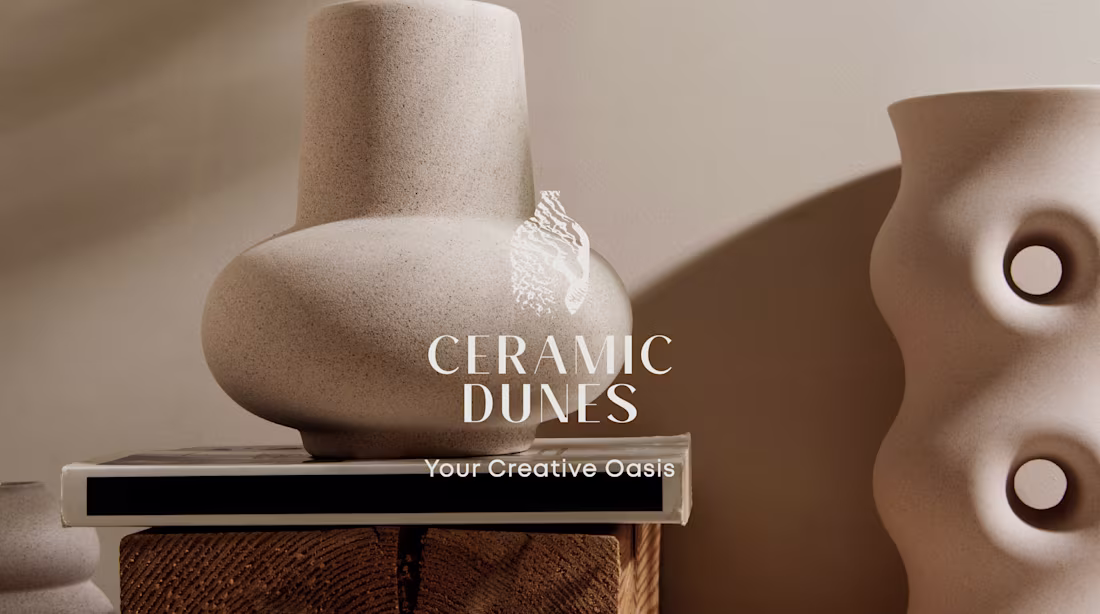 Cover image for Ceramic Dunes - Brand Identity Design