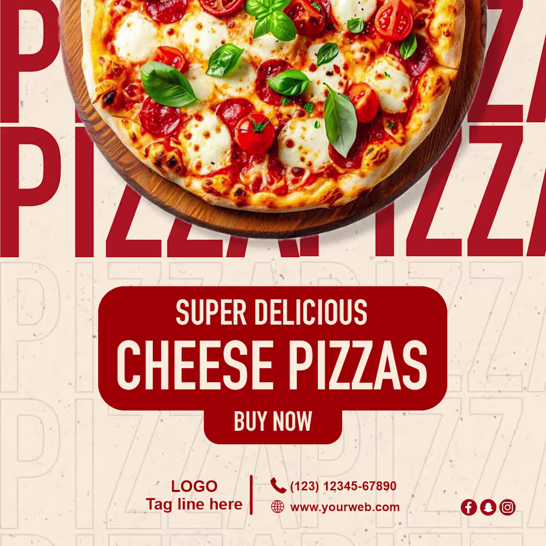 Cover image for Pizza poster