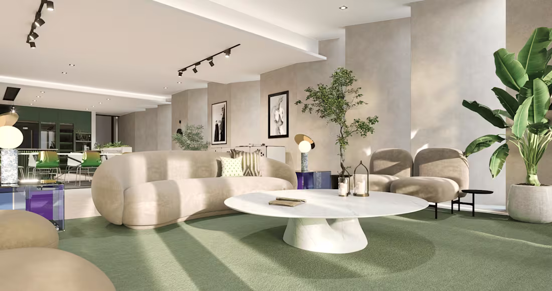 Cover image for Luxury Apartment Interior 3D Rendering