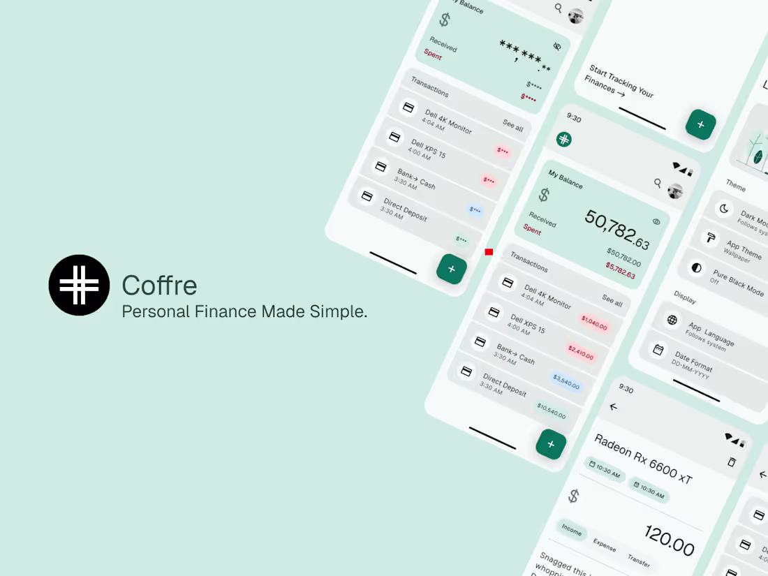 Cover image for Coffre: Personal Finance Android App Development