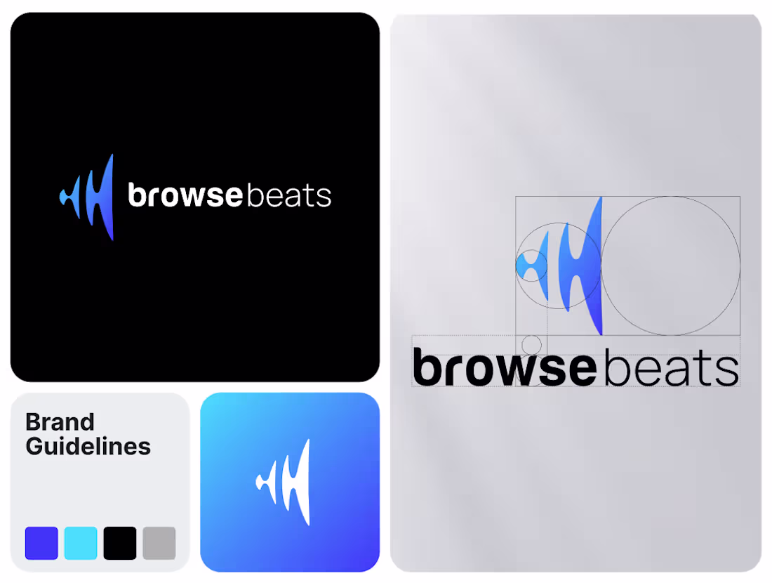 Cover image for BrowseBeats.com Brand Design