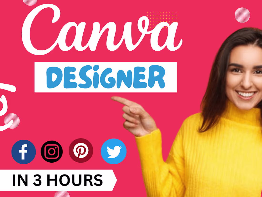 Cover image for I will be your canva expert graphic designer in any templates