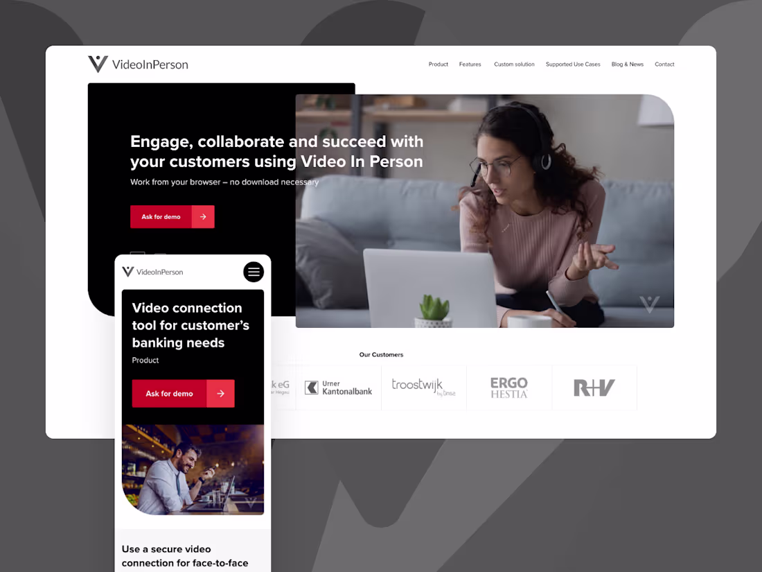 Cover image for Video In Person - video collaboration tool