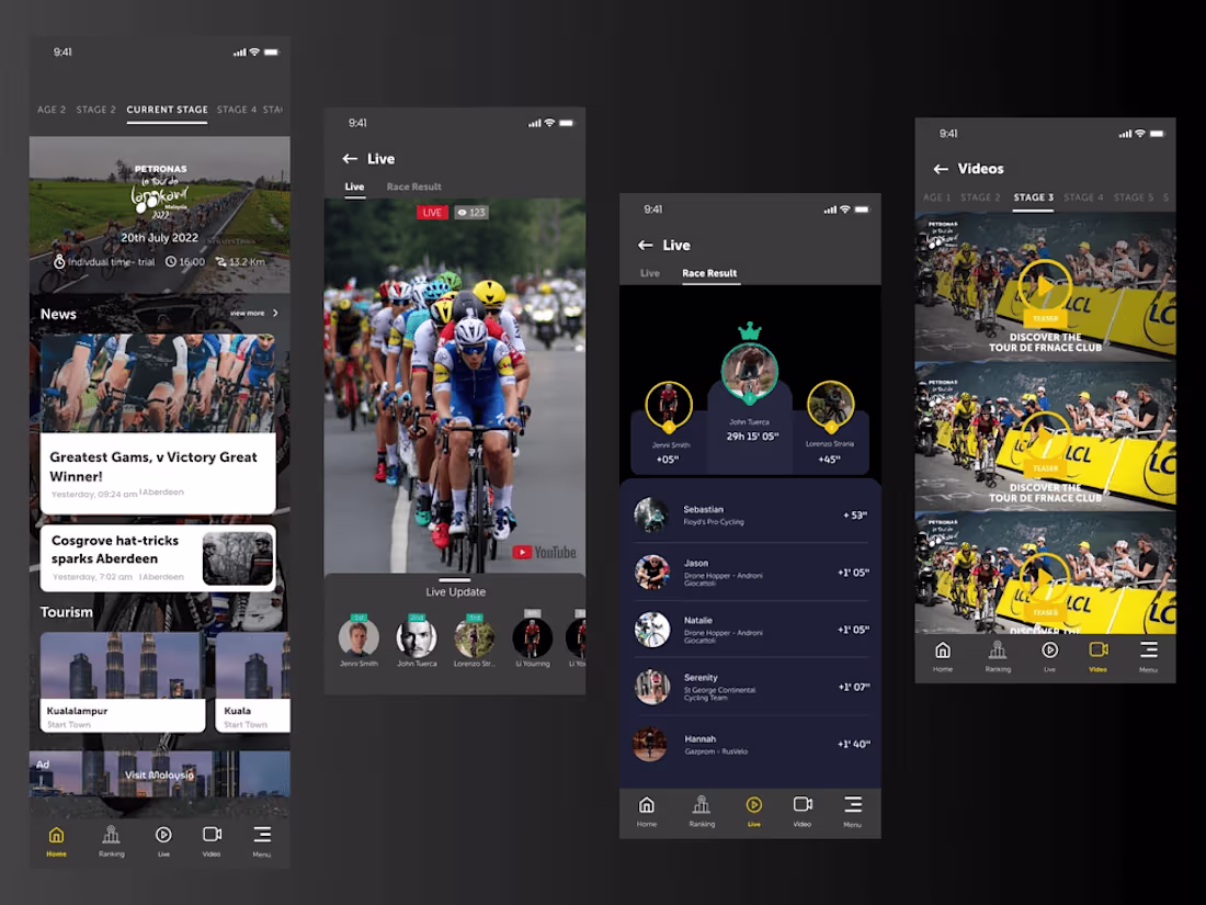 Cover image for Tour de Langkawi-Live Cycling app