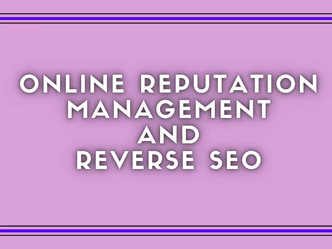 Cover image for Reputation Management for Brand